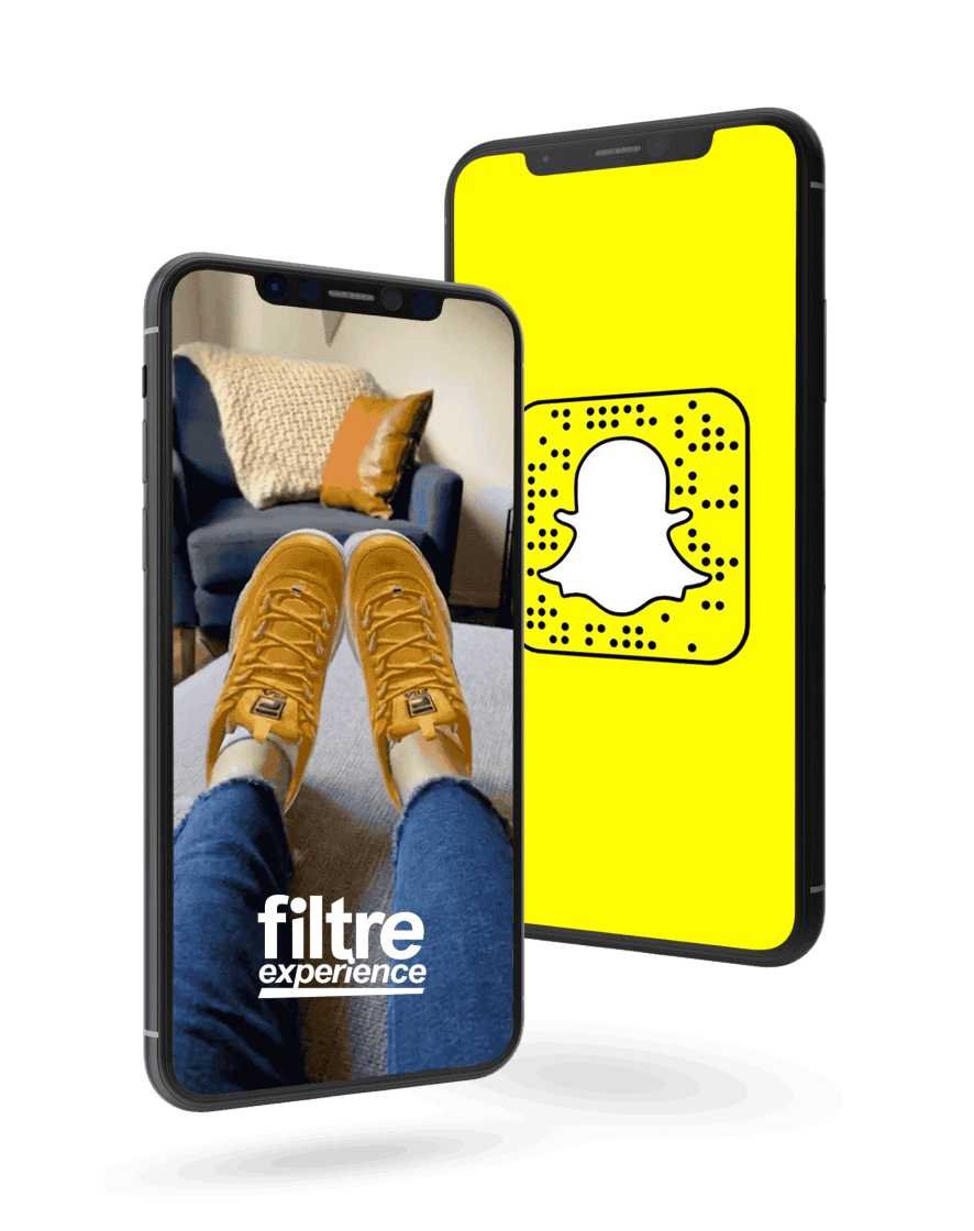 Filtre Snapchat personnalisé - Fly Agency CG