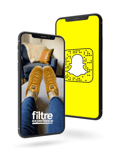 Filtre Snapchat personnalisé - Fly Agency CG